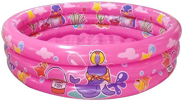 Big Summer 3 Rings Kiddie Pool
