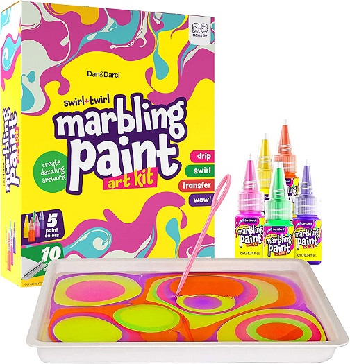 Dan&Darci Marbling Print Art Kit