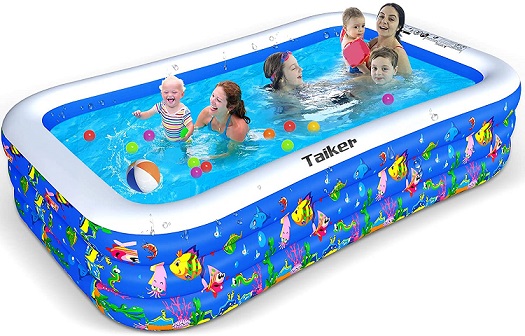 Taiker Inflatable Kiddie Pool