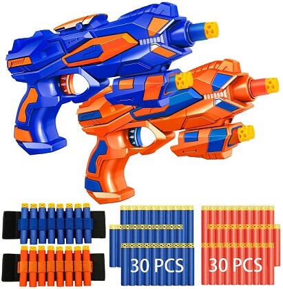 Bamvih Pack of 2 blaster guns