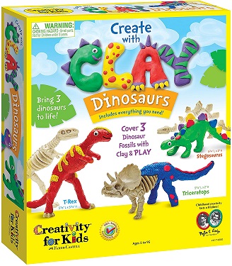 Creativity for Kids Clay Dinosaurs